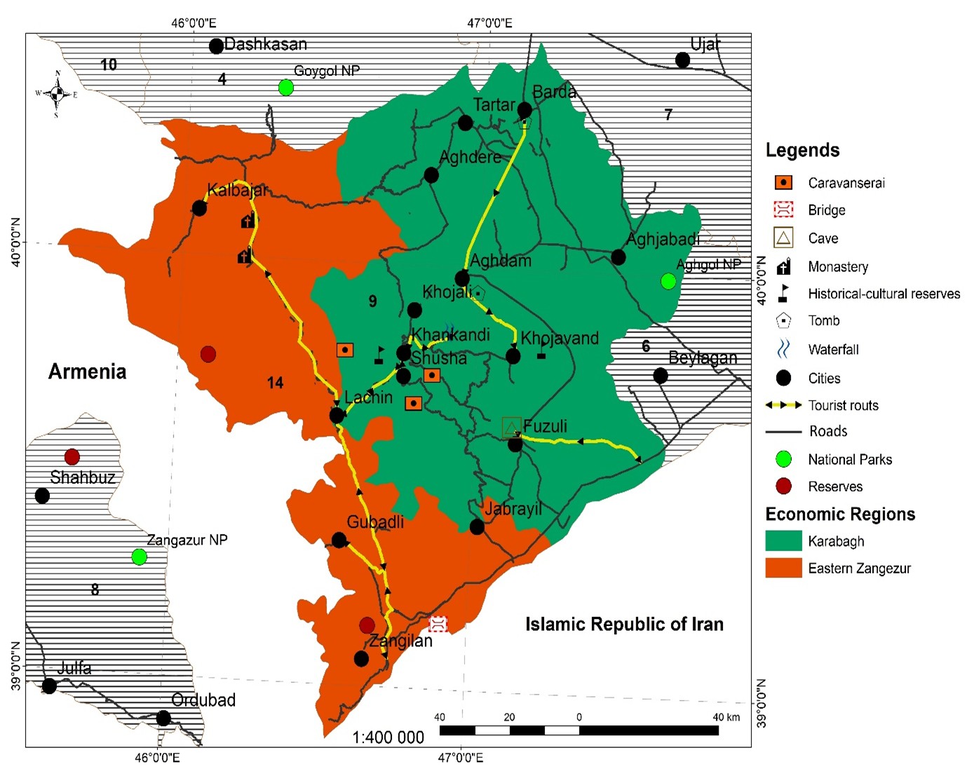 CULTURAL TOURISM AND ITS ECONOMIC IMPACT IN THE KARABAKH AND EAST ZANGEZUR ECONOMIC REGIONS 